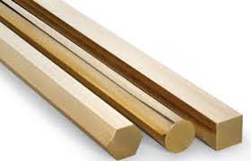 Vergalhão de Latão Redondo/Quadrado/Sextavado