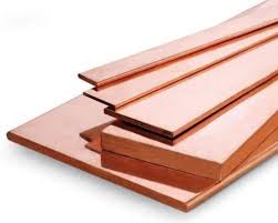 Barra retangular cobre 